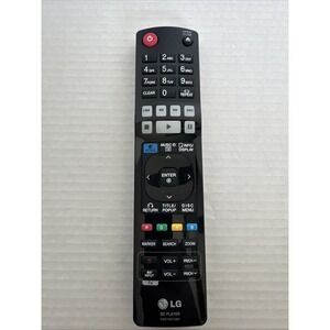 LG Blu-Ray AKB72975301 Replace Remote Control‎ Fit For BD572 BD590 BD590C BX585